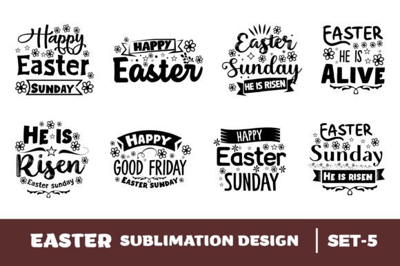 Happy Easter Sublimation Bundle Set-5