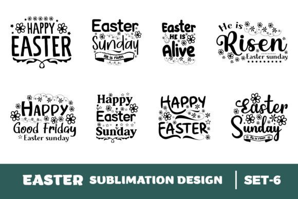 Happy Easter Sublimation Bundle Set-6