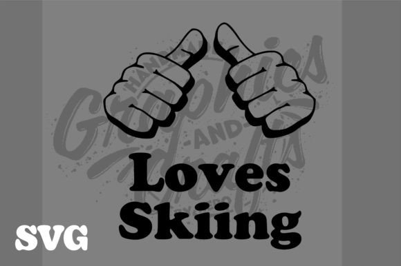 Hero’s Skiing Love SVG