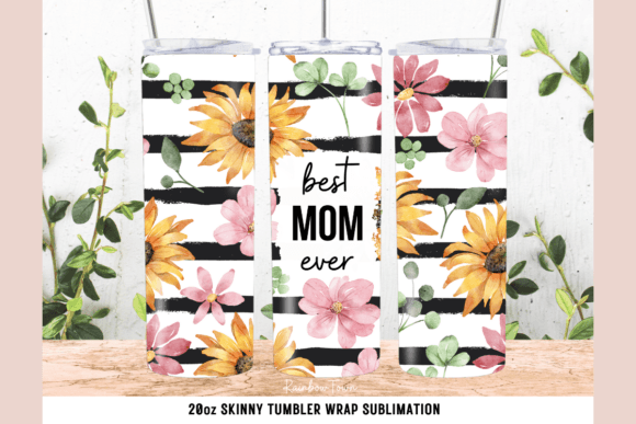 Mother’s Day Skinny Tumbler Wrap