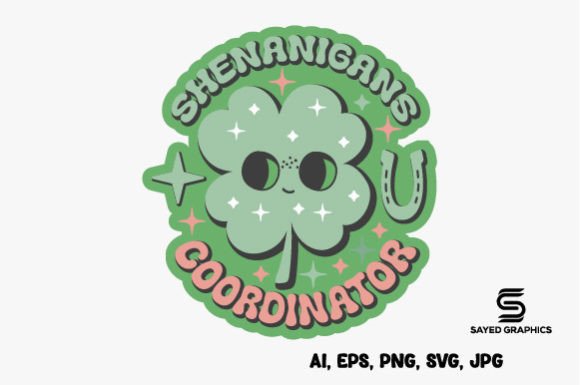 Shenanigans Coordinator PNG Sublimation